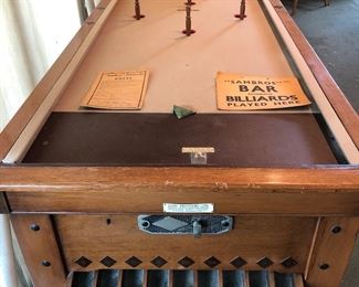 Sambros Automatic Billiards table ca. 1940-1950s