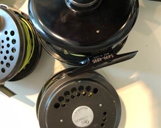 A selection of good fly fishing reels