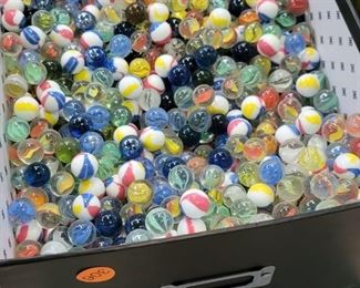 BOX OF MARBLES