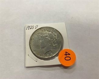 1923D PEACE DOLLAR