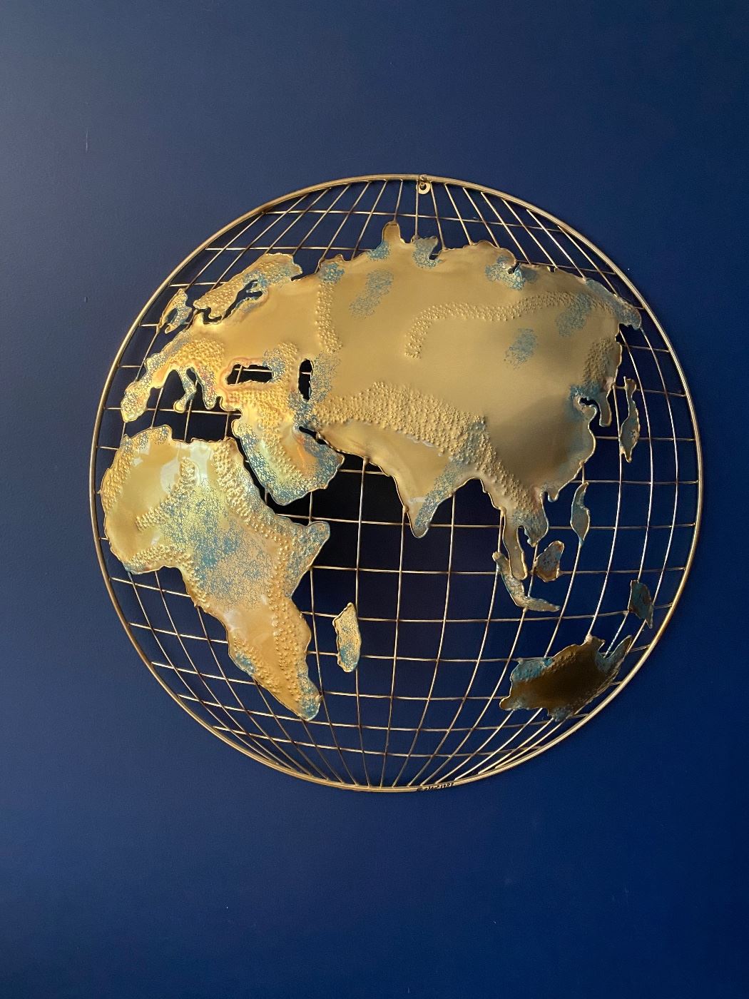 Curtis Jere “The Hemisphere” Metal Wall Art/Sculpture 