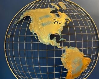 The Other Half of “The Hemisphere” Metal Wall Art/Sculpture 