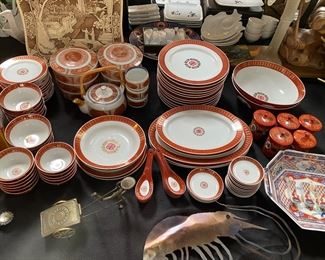 Datang Red Dinnerware