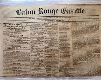 Baton Rouge Gazette Newspaper