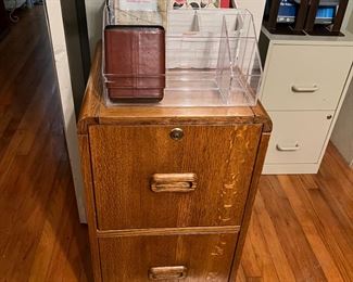 Wooden Filing Cabinet