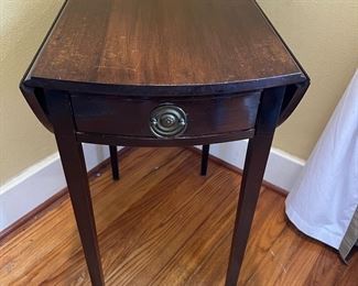Mahogany drop leaf table