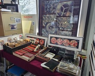 Magic Lantern Slides on glass