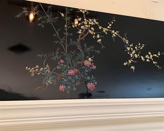 Vietnamese lacquer panel-4 seasons-ca. 1972