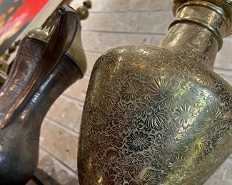Brass Arabic coffee pots