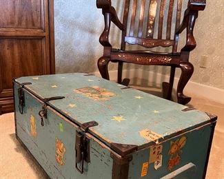 Vintage toy chest
