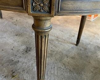 Close up of Karges Table