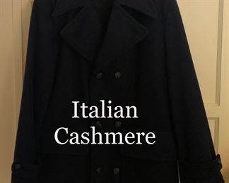Italian Cashmere Coat