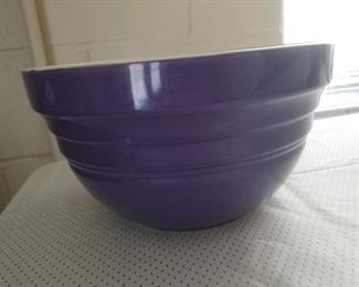 Purple kitchen bowl