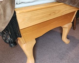 pool table with supplies