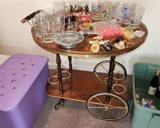 vintage bar /tea cart