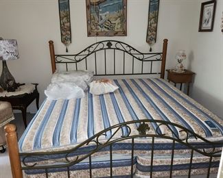 King sized bed #2, on 2nd floor