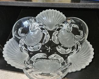 crab bowl/platter