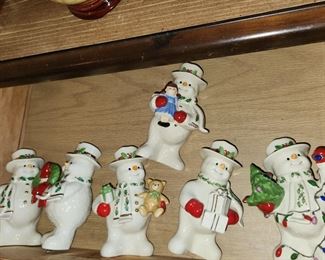 Lenox snowmen
