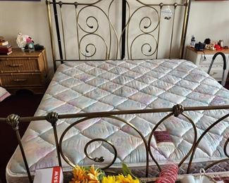 King sized bed #1. Main floor