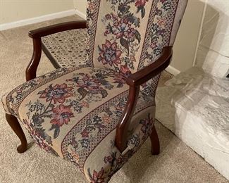 Queen Anne Style Arm Chair