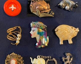 Brooches 