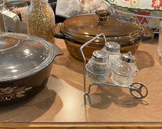 Anchor Hocking Vintage 1970’s Brown Casserole