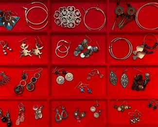 Quality Fashion Jewelry • Some Sterling Silver • Earrings • Vintage & Costume 