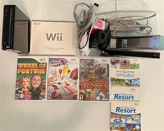 Nintendo Wii w/ Controllers, Manuals (Games Priced Separately) 
