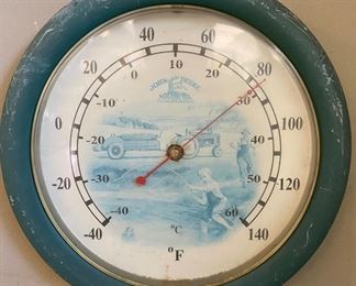 Working John Deere Thermometer 