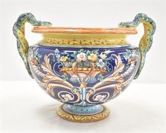 MAJOLICA CENTERPIECE 