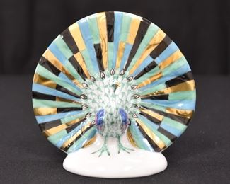 HEREND PEACOCK 