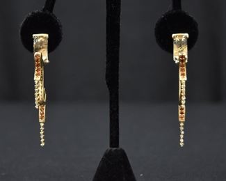 (PR) 14kt GOLD DANGLE EARRINGS 