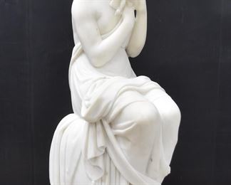 LARGE CLASSICAL MARBLE WOMAN 