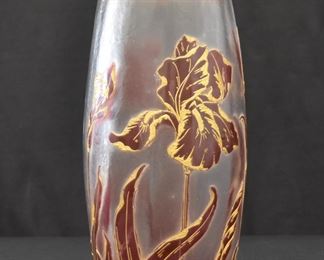 BACCARAT ACID ETCHED CAMEO GLASS 