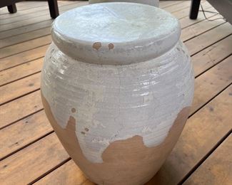 Covered pottery