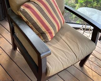 Outdoor arm chair