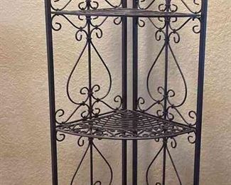 Metal Folding Etagere