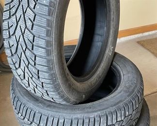 4 Studded Snow Tires