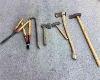 Axes, Shears Crowbar