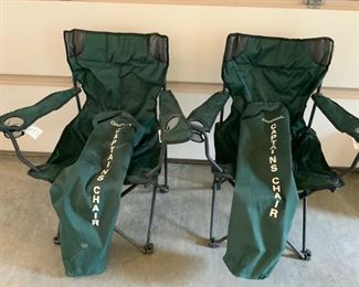 2 Greatland Camp Captain Chairs
