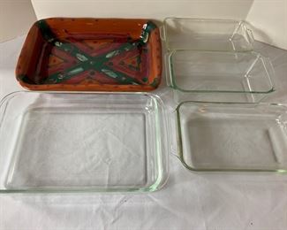 Pyrex Fire King Casserole Dishes Plus More