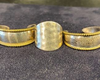 Sterling Silver Ring Size 8 14 With Scrap