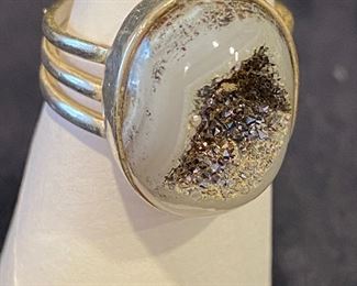 Sterling Silver Ring 9 1-4