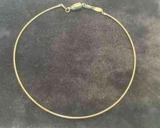 17 Inch Paolo Romeo Sterling Silver Necklace