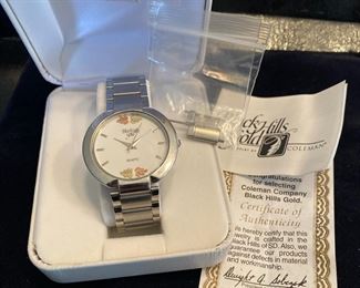 Black Hills Gold Watch by Coleman