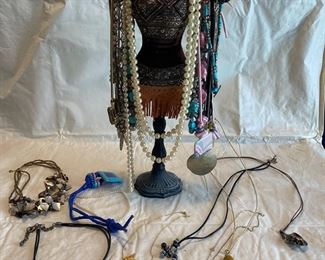 Costume Jewelry Necklaces Holder