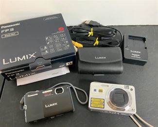 Panasonic Lumix Sony Cyber Shot Digital Cameras