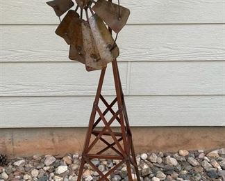 Metal Windmill