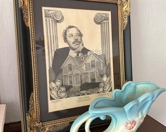 Tennessee Williams framed Print