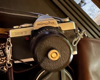 Minolta camera and lens